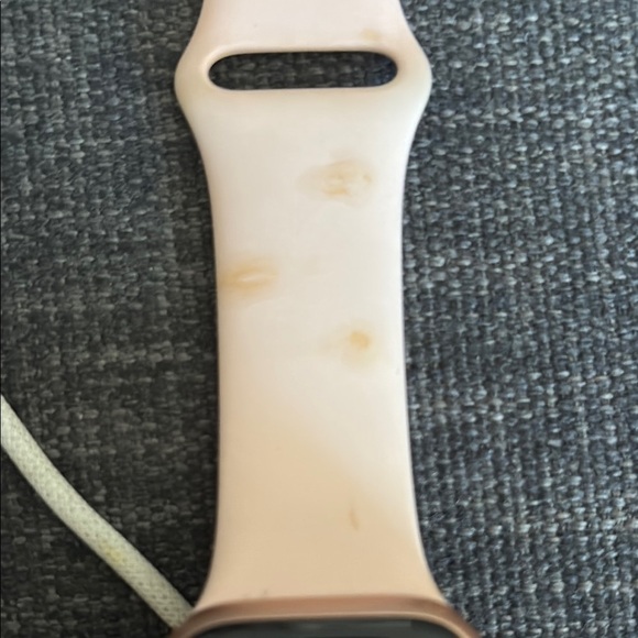 Apple Smartwatch Series SE 40mm Silver Cream Minimalist Design - Picture 6 of 6